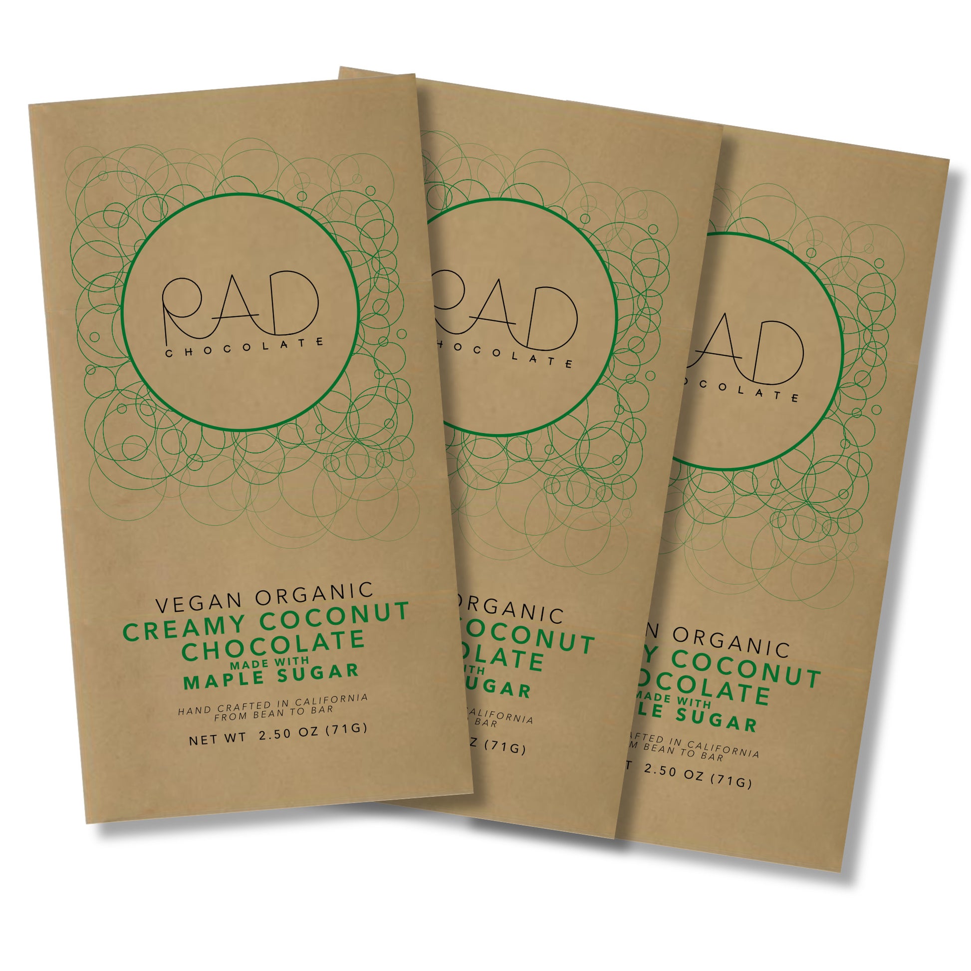Creamy Coconut Organic Dark Chocolate