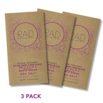 Load image into Gallery viewer, 3 pack | Organic Vegan Extra Dark 85% Cocoa Chocolate Maple Sugar Hint Sea Salt - Rad Chocolate
