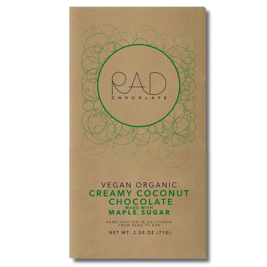 Creamy Coconut Organic Dark Chocolate