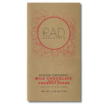 Load image into Gallery viewer, 3 pack | Organic Vegan Milk Chocolate Coconut Sugar - Rad Chocolate
